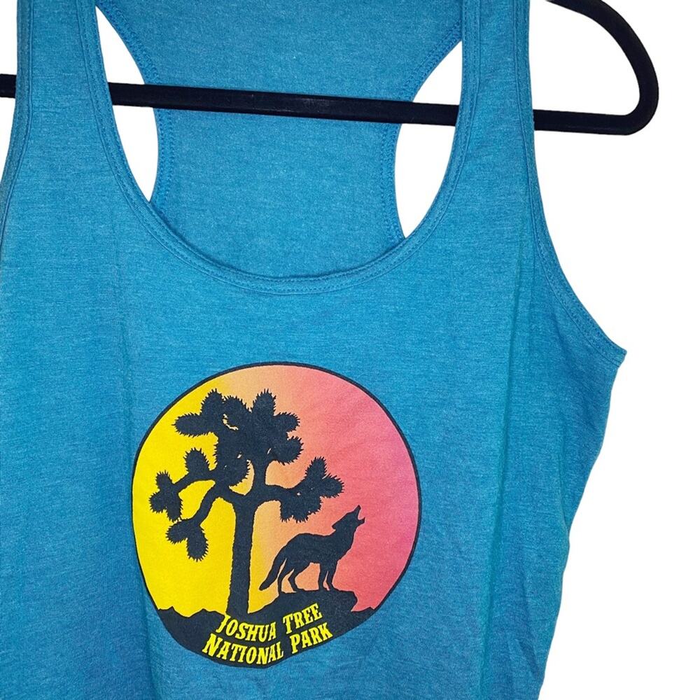 Joshua Tree Racerback Lightweight Tank Top - Picture 2 of 4